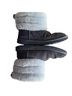 Ugg Solid Black Gray Boots Size 6 - photo 1