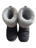 Ugg Solid Black Gray Boots Size 6 - photo 2