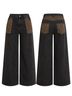 Dreamworks Animal Print Black Brown Jeans Size M - photo 1