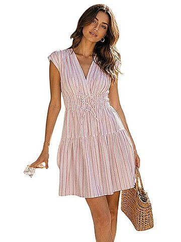 Derek Lam 10 Crosby Fit-and-flare Dress Casual Dress (view 1)