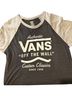 Vans Gray Black 3/4 Sleeve T-Shirt Size M - photo 3