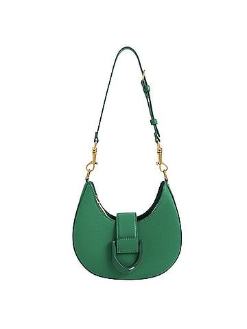 Charles & Keith Leather Hobo (view 1)