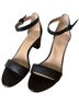 Naturalizer 100% Leather Solid Black Heels Size 8 - photo 10