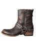 Freebird 100% Leather Brown Ankle Boots Size 7 - photo 5