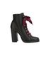 Schutz Black Ankle Boots Size 9 1/2 - photo 1