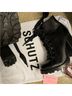 Schutz Black Ankle Boots Size 9 1/2 - photo 3