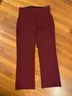 Theory 70% Polyester 30% Polyamide 100% Polyester Red Dress Pants Size 10 - photo 3