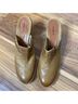 Vic Matie 100% Leather Brown Mule/Clog Size EU 39 - photo 3