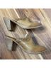 Vic Matie 100% Leather Brown Mule/Clog Size EU 39 - photo 5