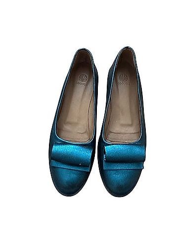 Coclico Sapphire Metallic Bow Flats Flats (view 1)