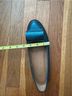 Coclico 100% Leather Solid Blue Green Flats Size EU 39 - photo 6