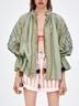 Zara Green Multi Color Cardigan Size XL - photo 3