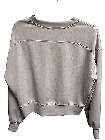 Lululemon Athletica Softstreme Perfectly Oversized Cropped Crew Sweatshirt (view 2)