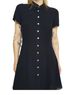 Olivaceous Black Casual Dress Size S - photo 4