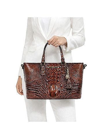 Brahmin Mini Asher Leather Satchel (view 2)