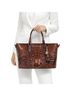 Brahmin 100% Leather Brown Leather Satchel One size - photo 2