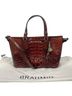 Brahmin 100% Leather Brown Leather Satchel One size - photo 11