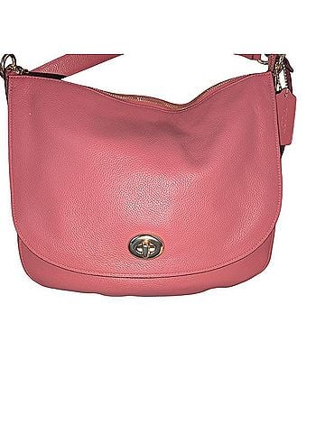 Coach Pebble Turnlock Satchel (view 1)