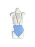 Onia Color Block Blue White One Piece Swimsuit Size S - photo 2