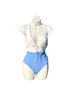 Onia Color Block Blue White One Piece Swimsuit Size S - photo 1