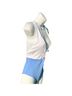 Onia Color Block Blue White One Piece Swimsuit Size S - photo 6
