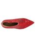 Betsey Johnson Red Ankle Boots Size 5 1/2 - photo 6
