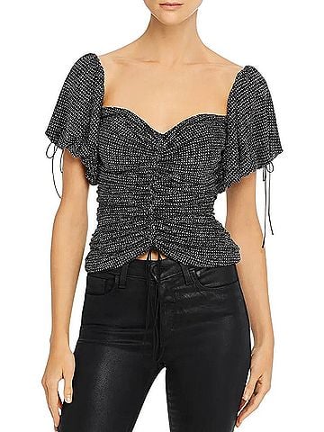 For Love & Lemons Short Sleeve Blouse (view 1)
