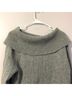 Paige Solid Gray Wool Pullover Sweater Size M - photo 5