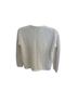 Liz Claiborne 100% Cotton Floral Ivory Pink Blue Pullover Sweater Size M - photo 2
