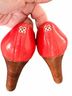 Coach 100% Leather Orange Heels Size 6 - photo 5