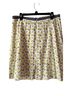 J.Crew Floral White Yellow Casual Skirt Size 14 - photo 2