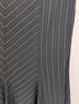 Missoni 98% Wool 2% Elastan 100% Viscose Chevron-herringbone Stripes Black Teal Ivory Wool Skirt Size 10 - photo 9