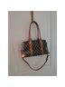 Dooney & Bourke Print Brown Tan Satchel One size - photo 3