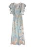 Dolan Floral Blue Pink Yellow Casual Dress Size XS - photo 1