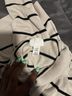 H&M Stripes Ivory Black Pullover Sweater Size XL - photo 3