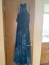Aqua Floral Blue Cocktail Dress Size 0X - photo 3
