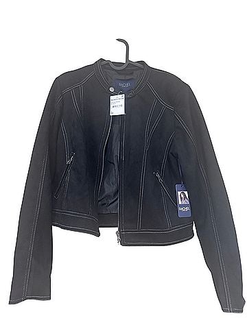 Rachel Faux Leather Jacket (view 2)