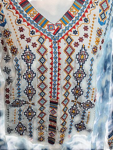 John Mark Tunic Top Long Sleeve Blouse (view 2)