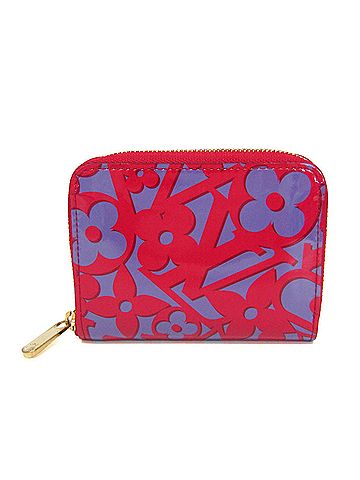 Louis Vuitton Louis Vuitton Sweet Monogram Zippy Coin Purse M90130 Women's Vernis Coin Purse/coin Case Pink,Purple (view 1)