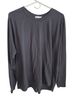 Hanes Black Long Sleeve Button-Down Shirt Size 2X - photo 1