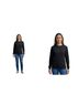 Hanes Black Long Sleeve Button-Down Shirt Size 2X - photo 4