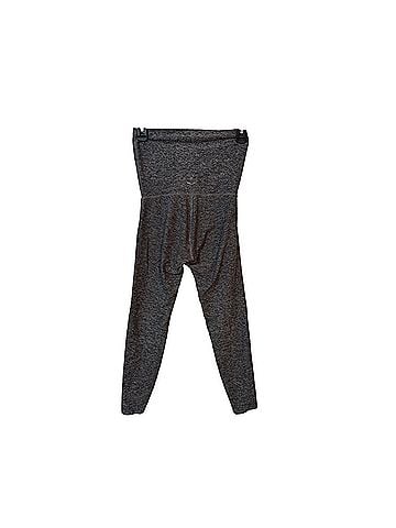 Beyond Yoga Maternity Charcoal Gray High-Waist Leggings Leggings (view 2)