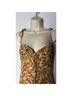 Réalisation 100% Silk 73% Polyester 9% Elastane Floral Brown Casual Dress Size XS - photo 5