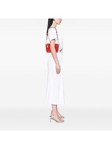 Miu Miu Matelasse Leather Shoulder Bag (view 2)
