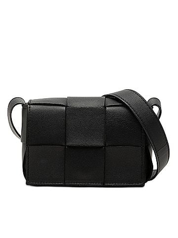 Bottega Veneta Extra Mini Nappa Maxi Intrecciato Cassette Crossbody (view 1)