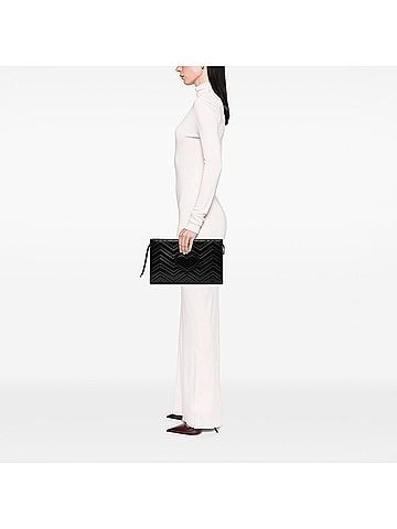 Gucci GG Marmont Heart Matelasse Calfskin Clutch (view 2)