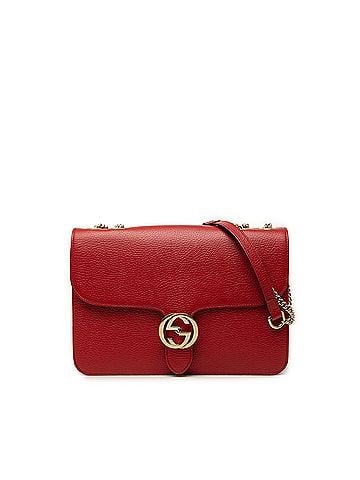 Gucci Medium Dollar Calfskin Interlocking G Crossbody (view 1)
