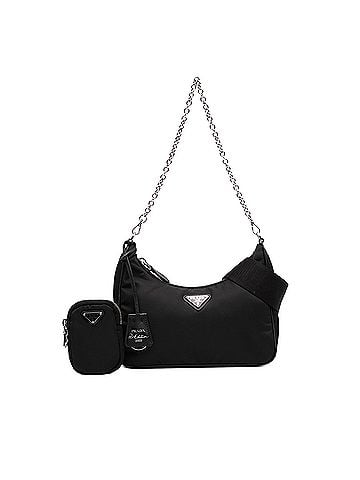 Prada Saffiano Trimmed Re Nylon Re Edition 2005 Satchel (view 2)