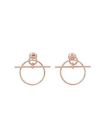 Hermès Hermes Earrings, Loop Echappé PM, 18KPG Pink Gold, HERMES Earrings (view 1)