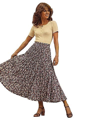 Cactus Flower Cactus Flower Casual Skirt (view 2)